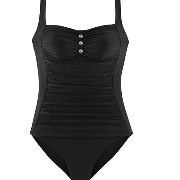 Beautiful woman tummy control swimsuit - Picture 5 of 8